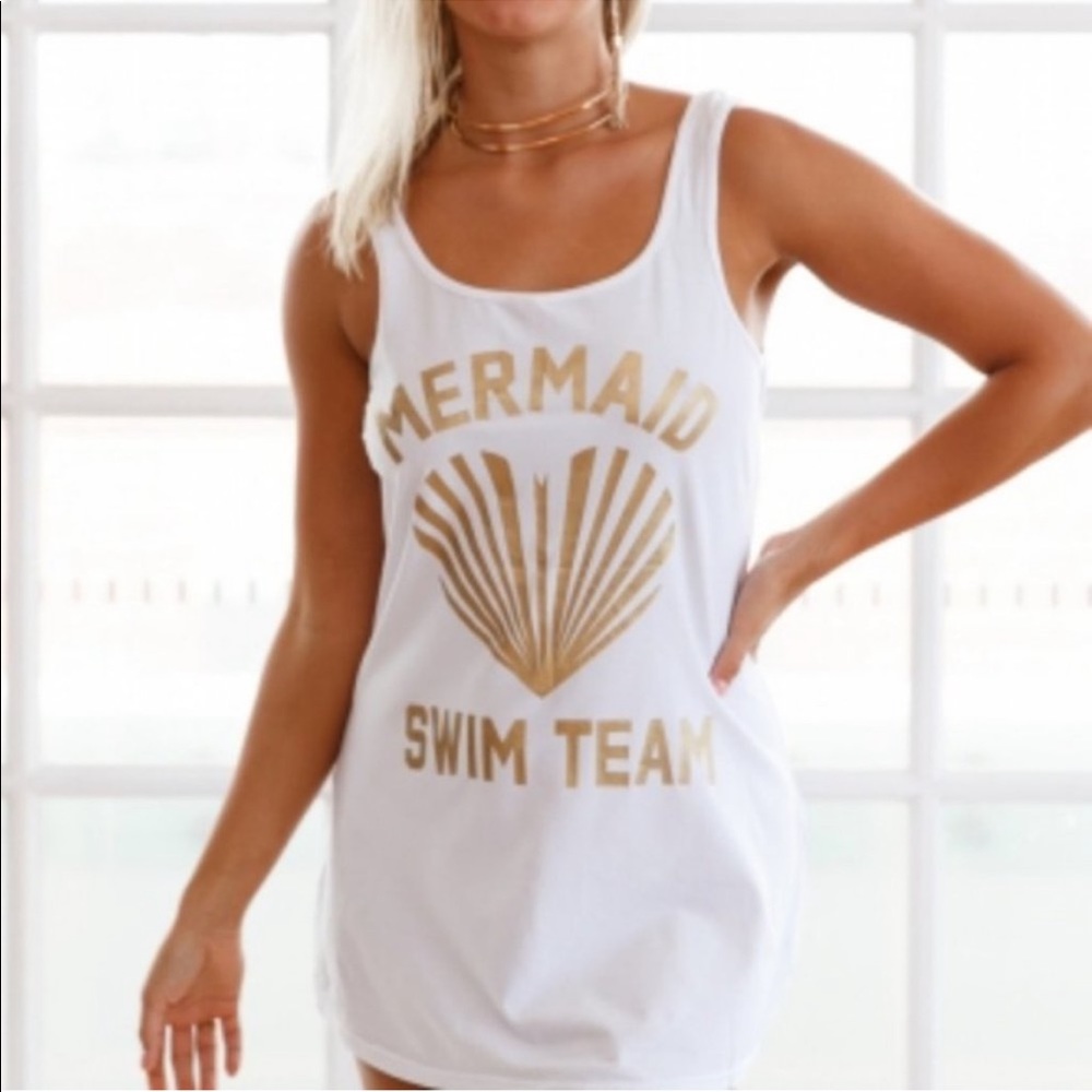 Mermaid Swim Team Beach/Swim Coverup